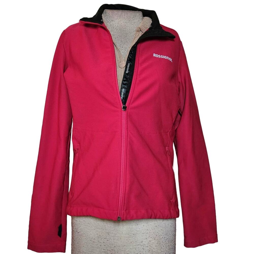 Rossignol Pink Full Zip Jacket Size Medium